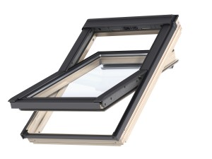 VELUX okno  dachowe GLL 1061B górne otwieranie drewniane 7043 